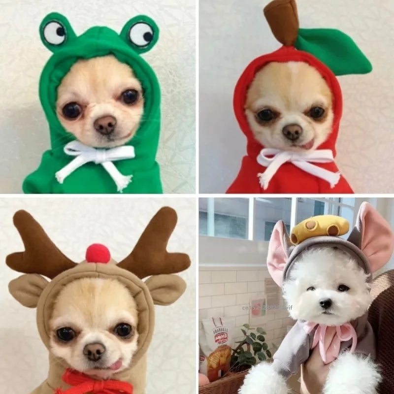 Christmas Dog Winter Hoodie Coat