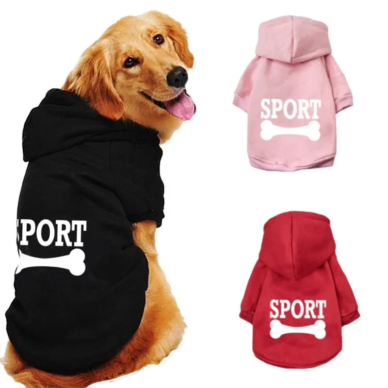 Fashionable Dog Hoodie Clothes